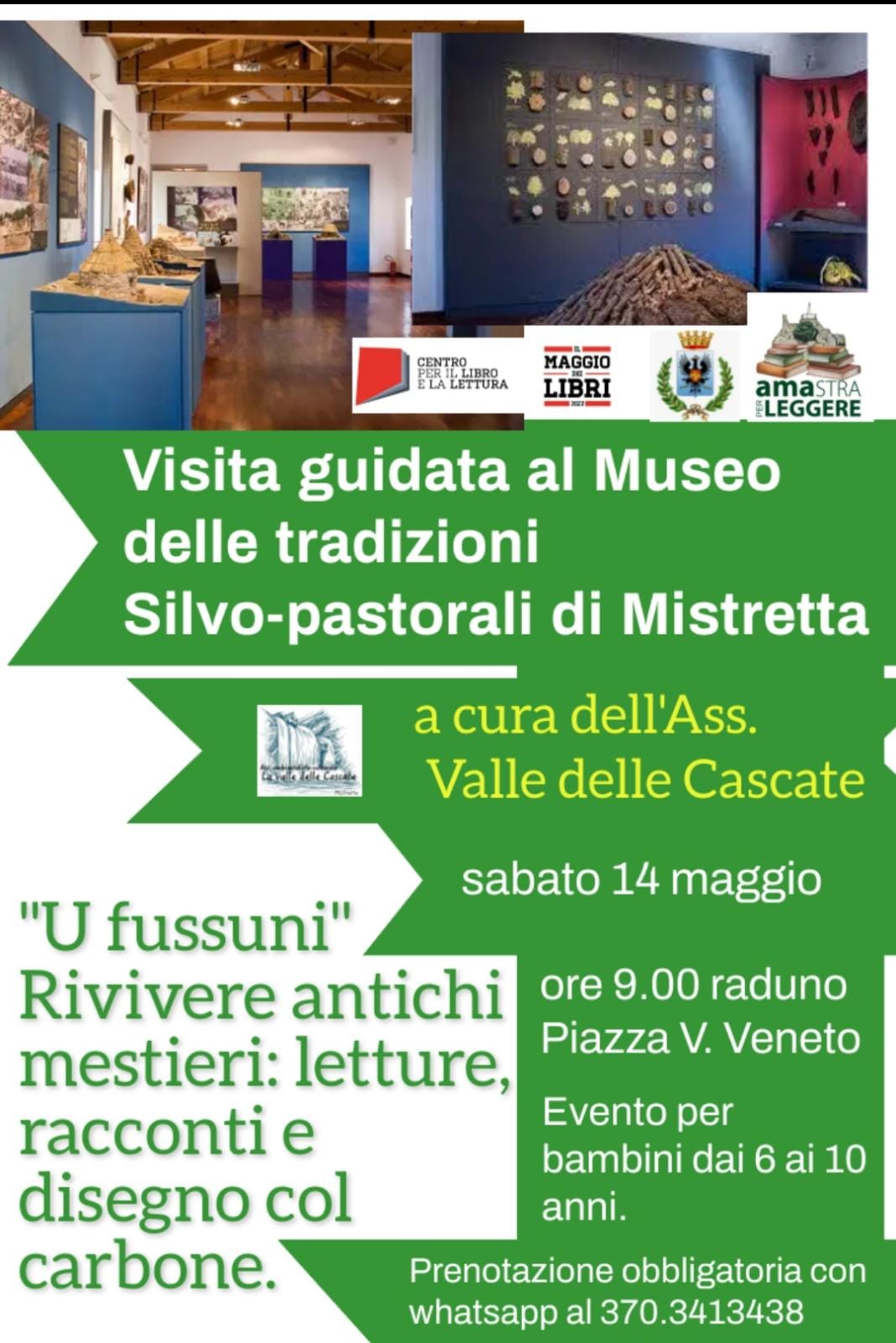 “U fussuni” Rivivere antichi mestieri: letture, racconti e disegno col carbone.
